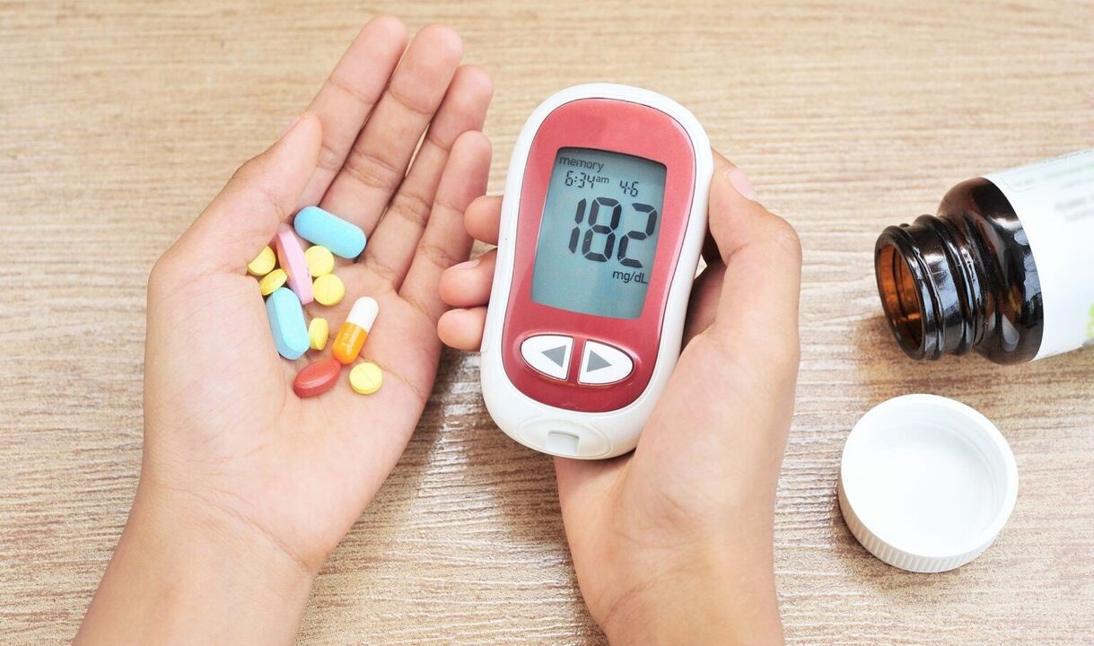 Diabetes mellitus tabletták